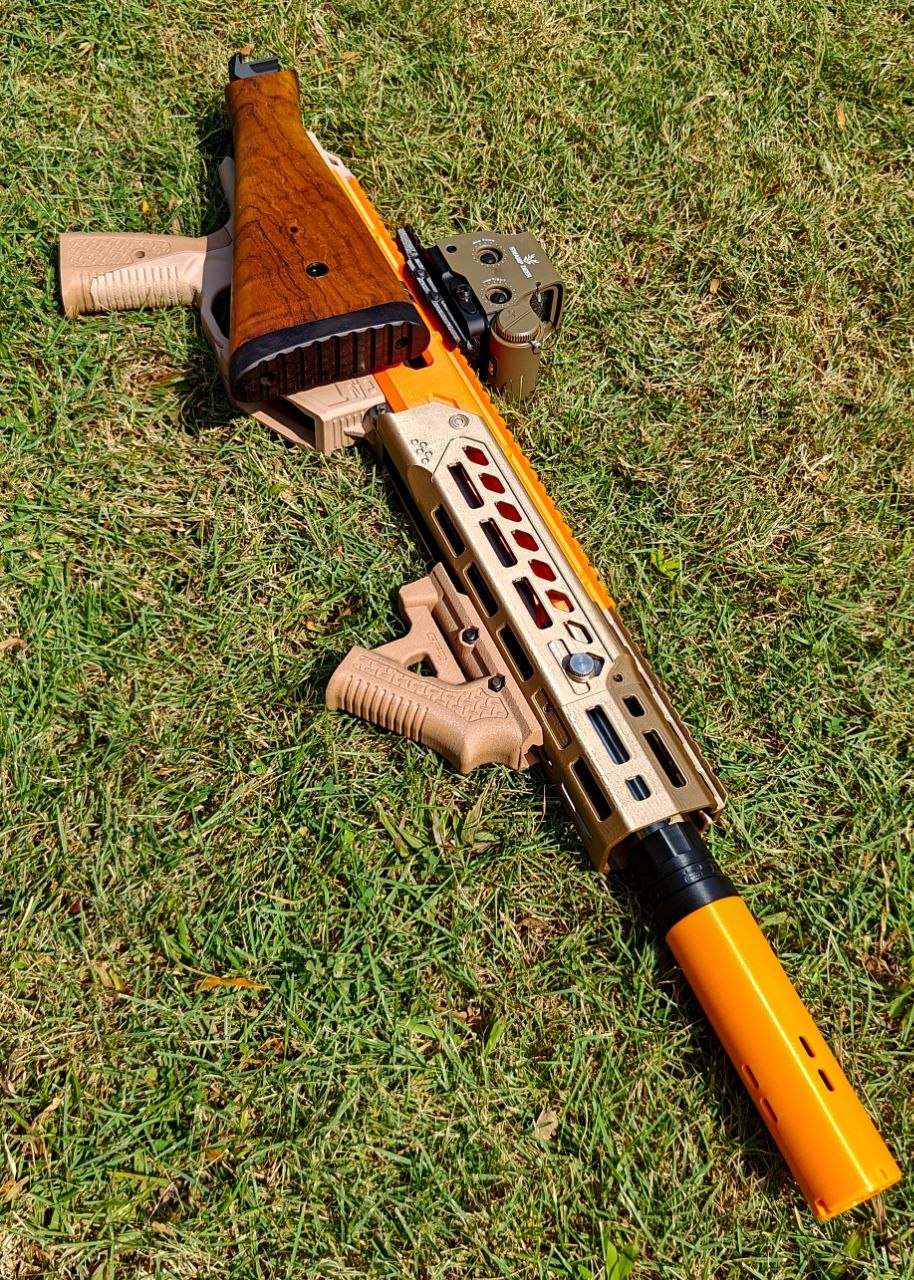 Vitae Precision | | Folding Picatinny Wooden Buttstock