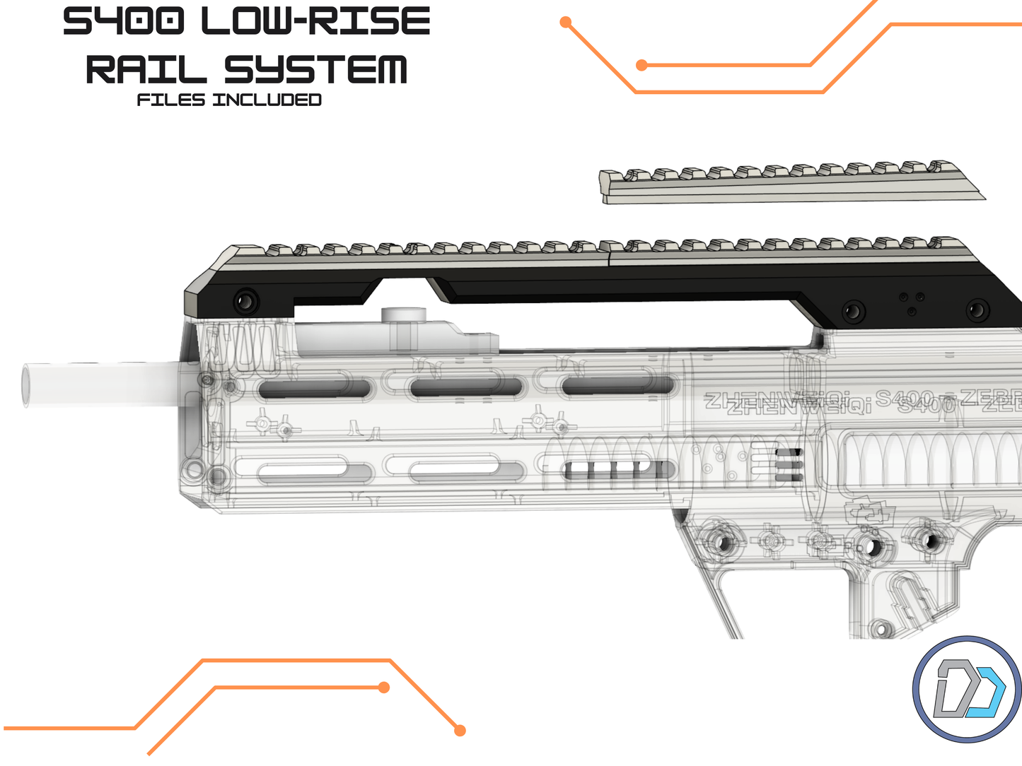 ZWQ S400 | D2 Low Rise Rail