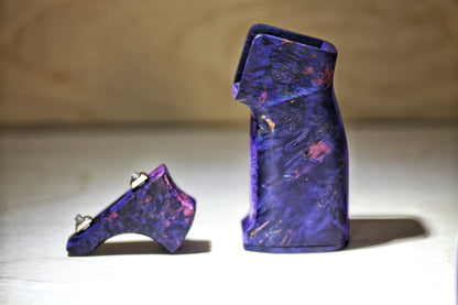 Vitae Precision | Stabilized Wood AEB Grips & Handstop Set