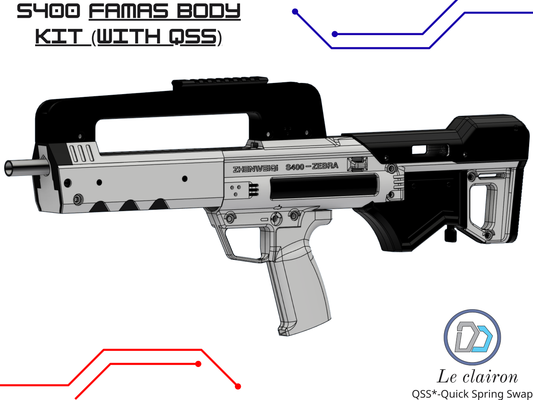 ZWQ S400 | D2 FAMAS Body Kit