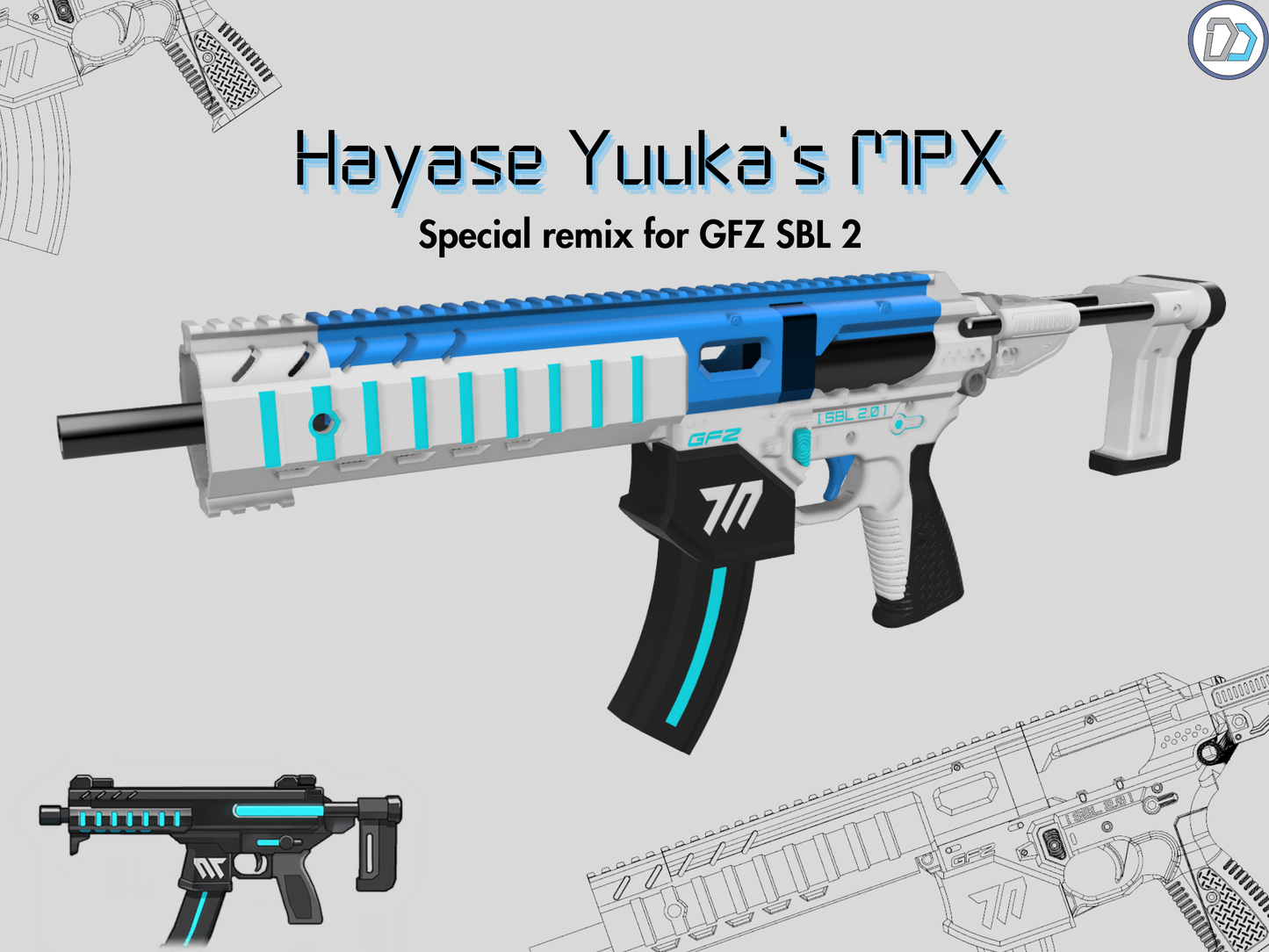 D2 Maker SBL2.0 | Yuuka's MPX Logic & Reason remix (Digital files)