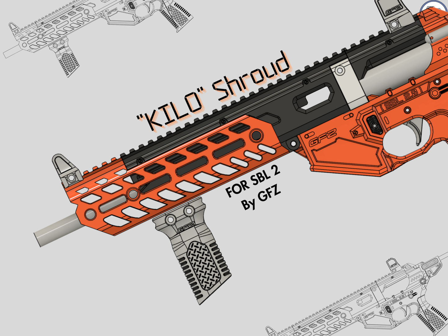 D2 Maker SBL2.0 | Kilo Shroud (Digital Files)