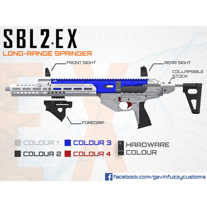 GFZ SBL2-EX - 3D Printed Parts