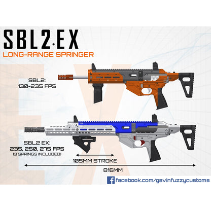 GFZ SBL2-EX - 3D Printed Parts