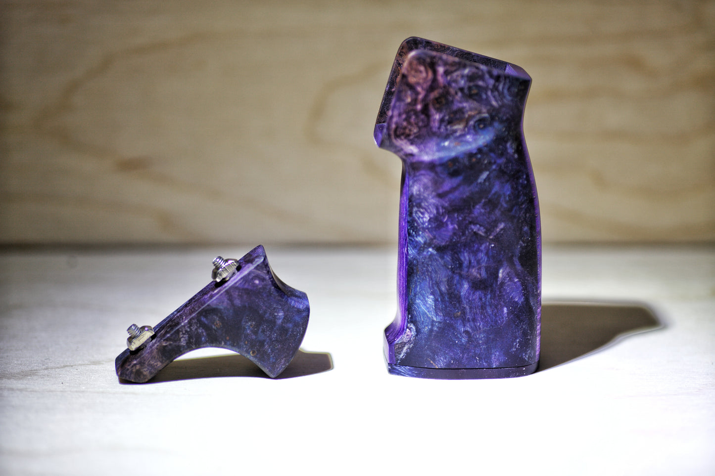 Vitae Precision | Stabilized Wood AEB Grips & Handstop Set