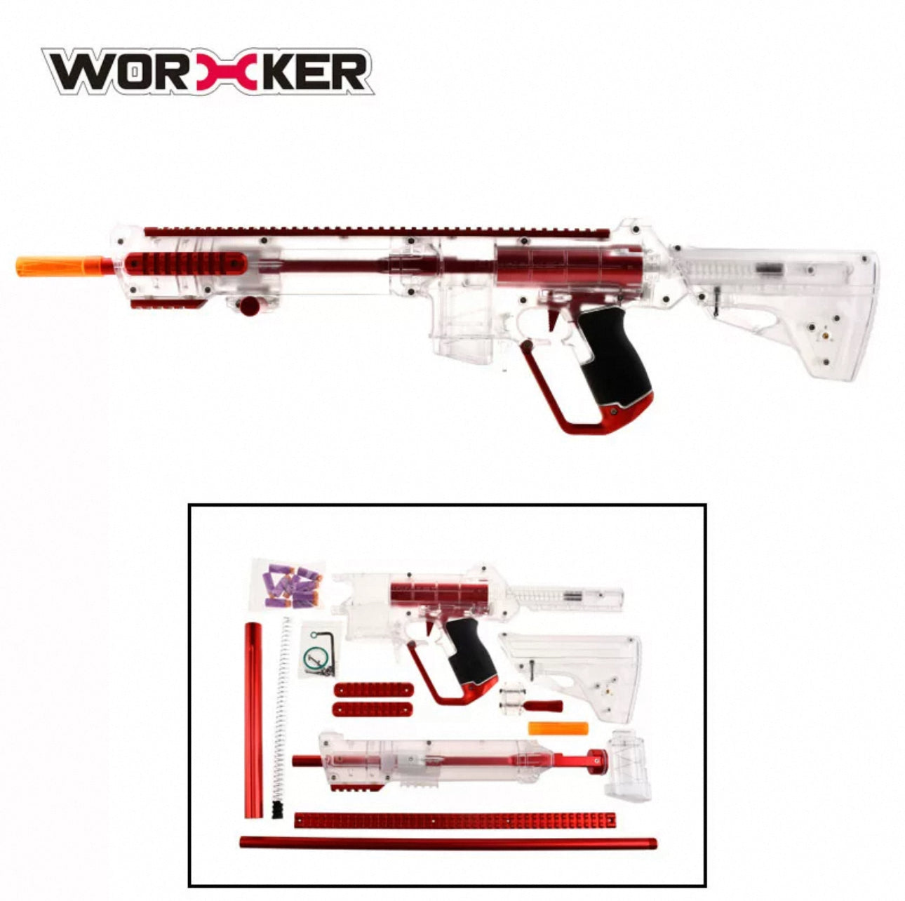 Worker Harrier Clear Edition Blaster