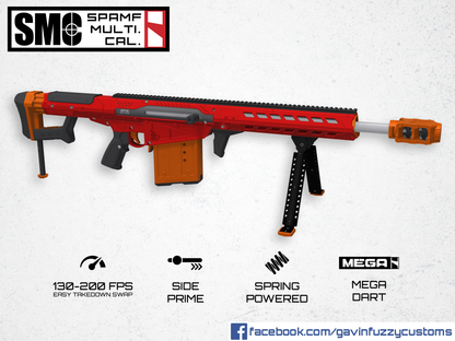 GFZ MEGA SMC | 3D Printed Parts