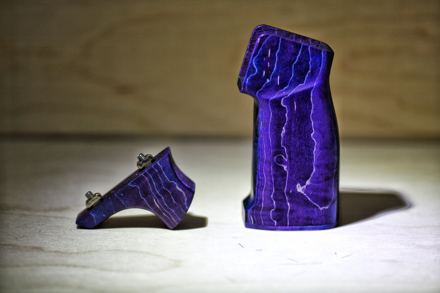 Vitae Precision | Stabilized Wood AEB Grips & Handstop Set