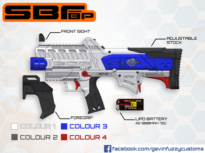 GFZ SBF-BP 3D Printed Parts