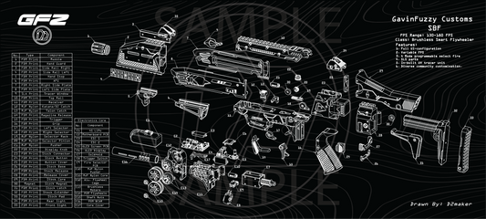 D2 - SBF Desk Mat