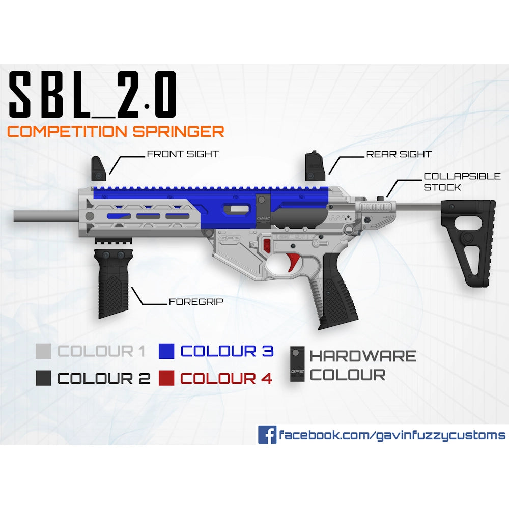 GFZ SBL 2.0 - 3D Printed Parts