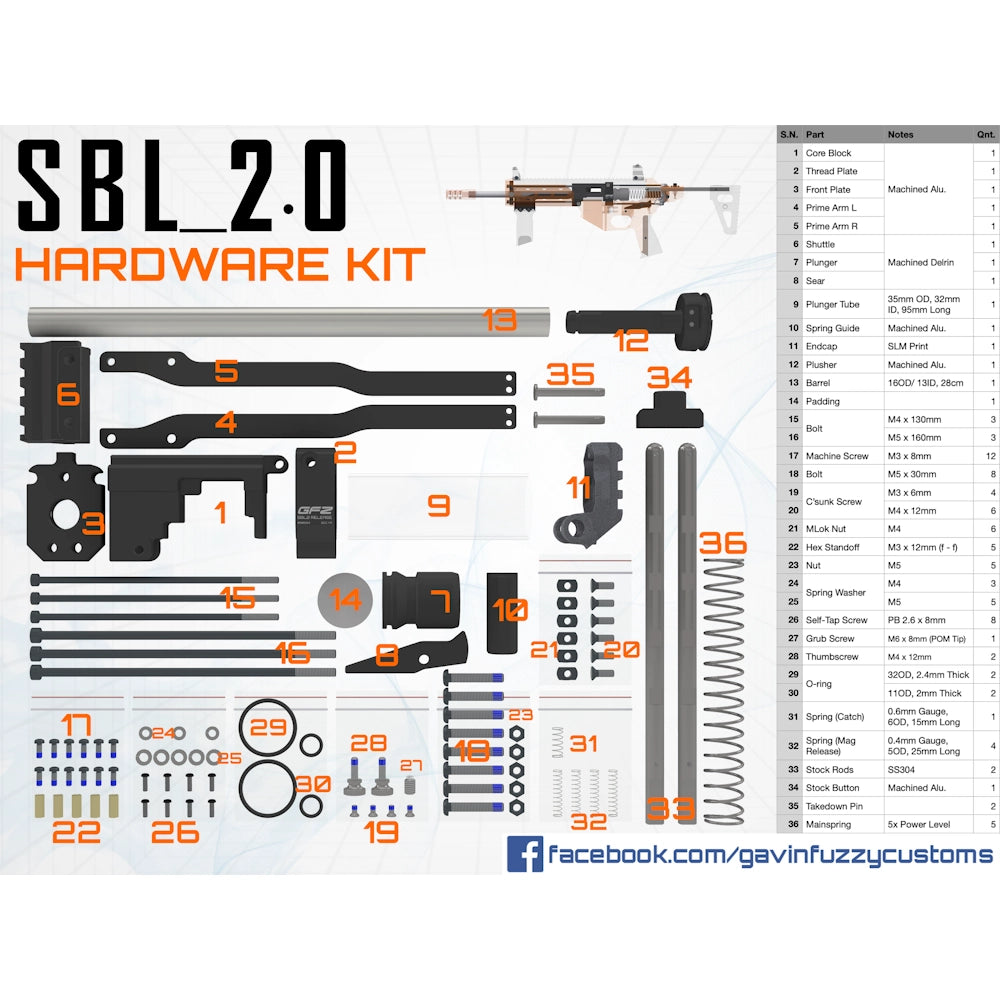 GFZ SBL 2.0 - Hardware Kit – IFB.SG