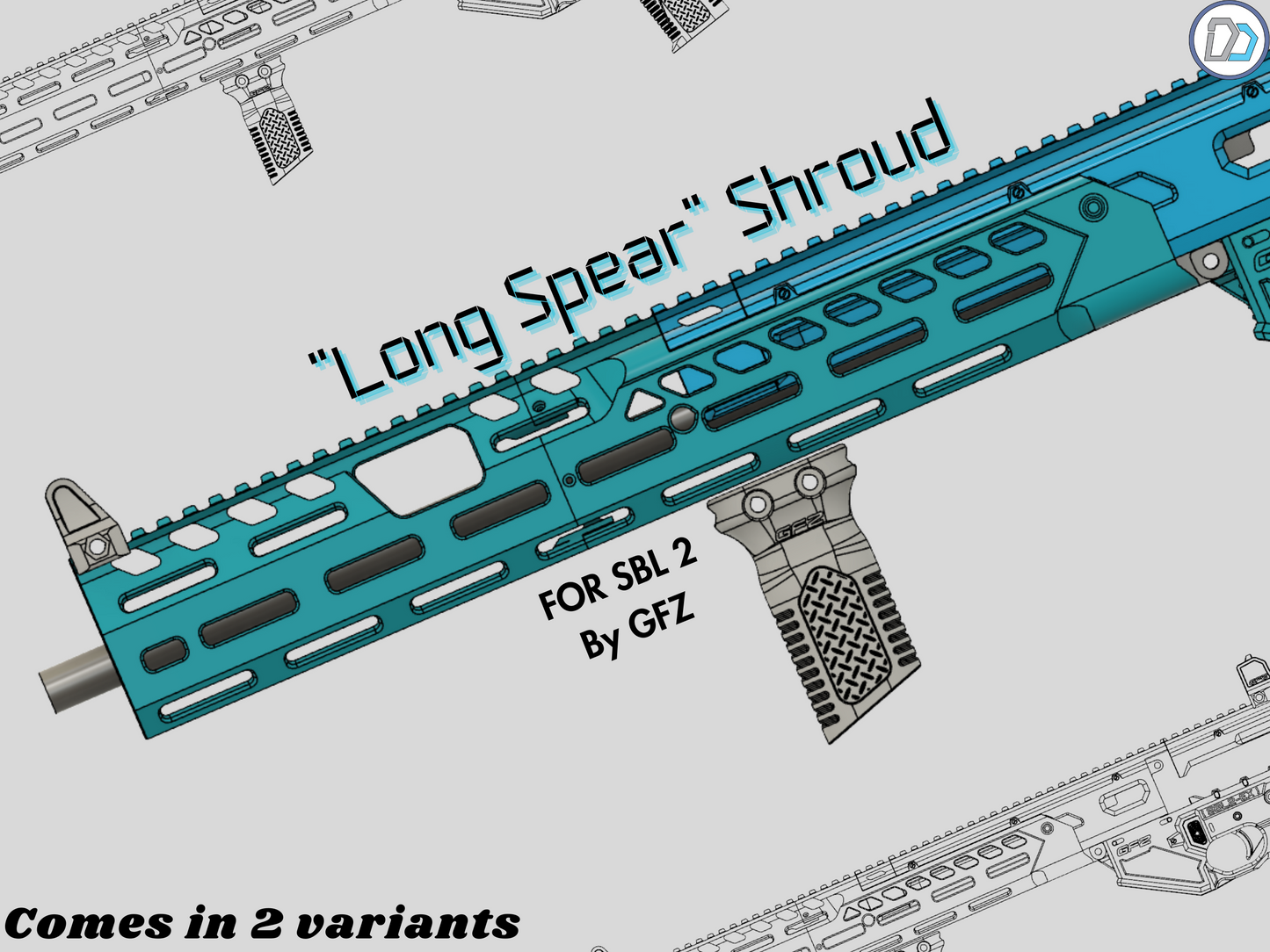D2 - SBL2.0 - EX - Long spear Shroud - DIGITIAL FILES