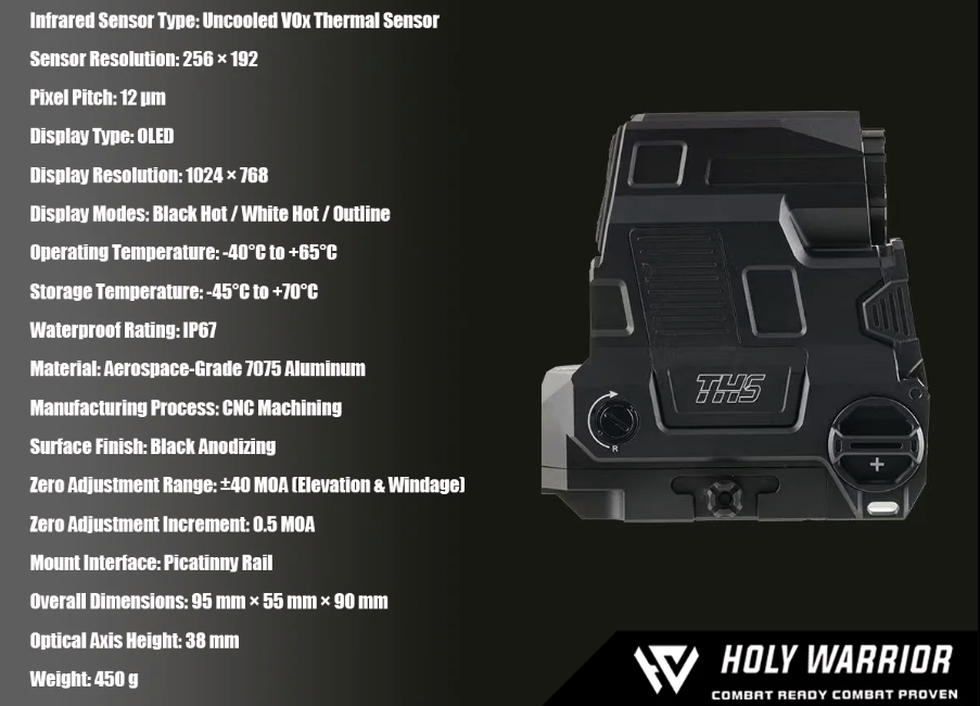 Holy Warrior THS Thermo Fusion Sight