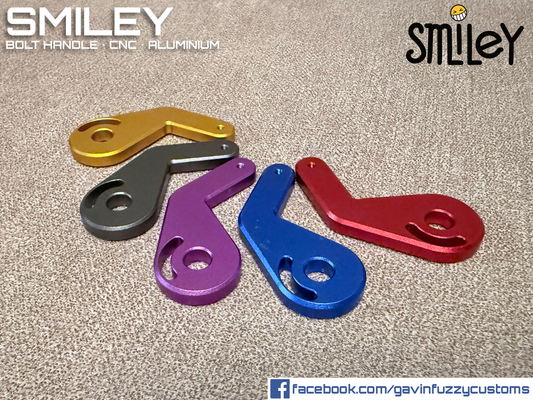 GFZ Metal Bolt Handle for "Smiley" Blaster