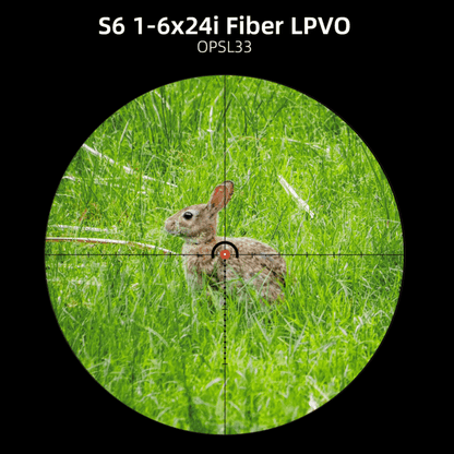 Victoptics S6 1-6x24i Fiber LPVO Optic