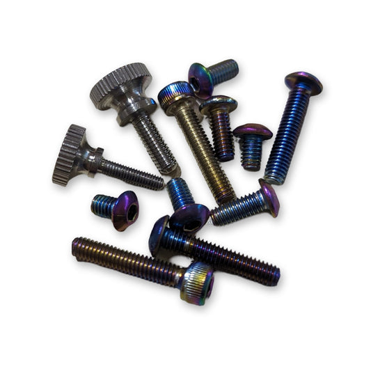 Complete Coloured Screw Set - Storm