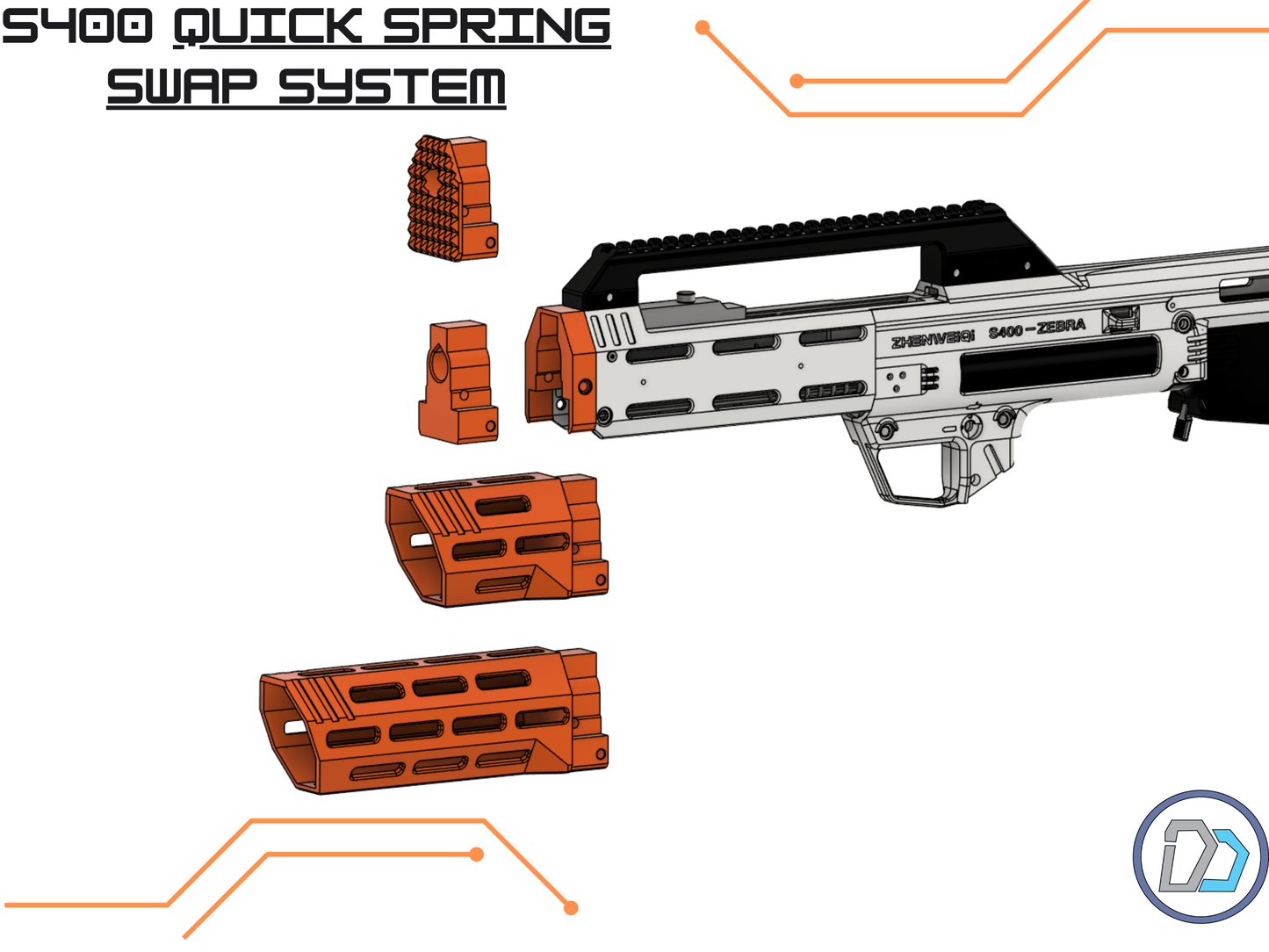 D2 - ZWQ S400 - Quick Change spring system - Digital Files