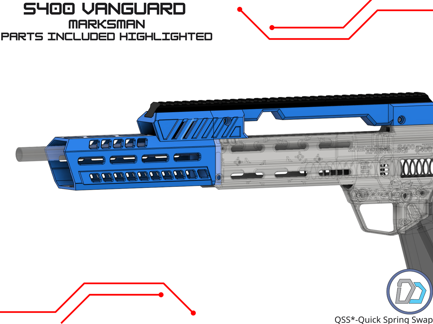 ZWQ S400 | D2 Vanguard body kit