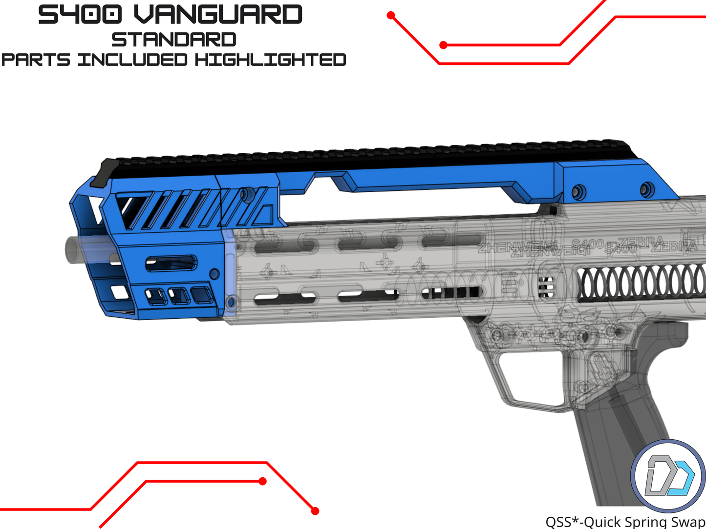 ZWQ S400 | D2 Vanguard body kit