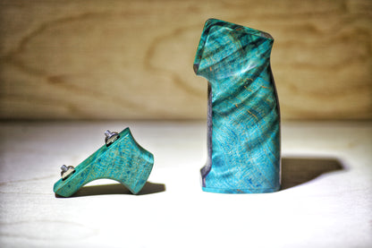 Vitae Precision | Stabilized Wood AEB Grips & Handstop Set