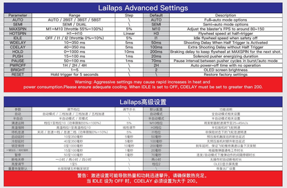 Lailaps | Brushless Flywheel Blaster