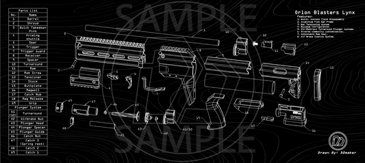 D2 - Lynx Desk mat