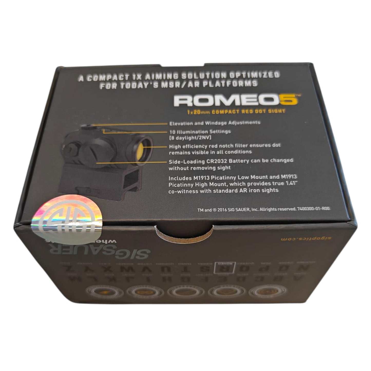 ROMEO-5 Series 1x20 Reflex Sight