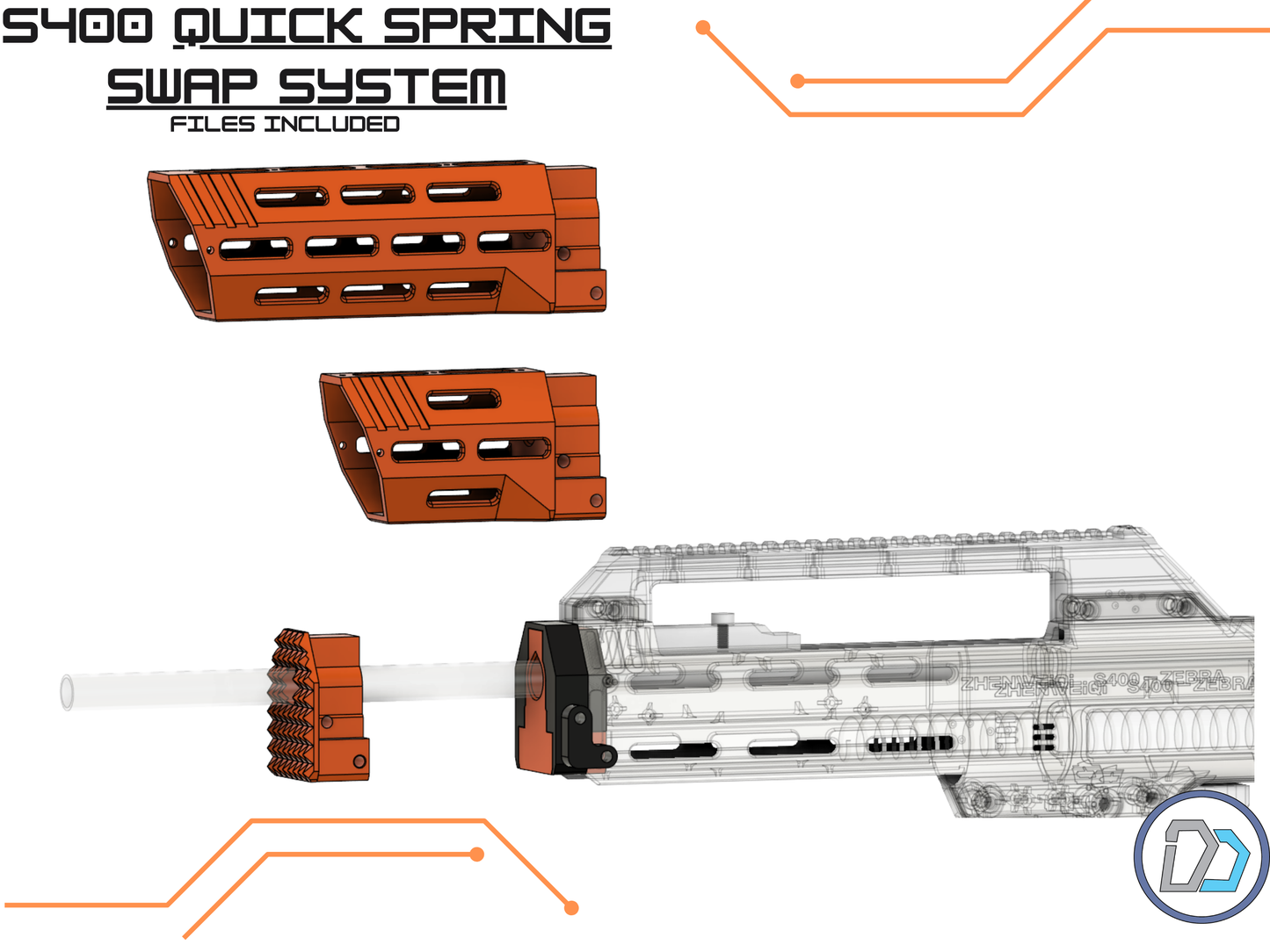 ZWQ S400 | D2 Quick Swap Spring System