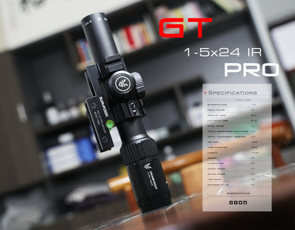 SwampDeer GT PRO 1-5x24IR LPVO Optic
