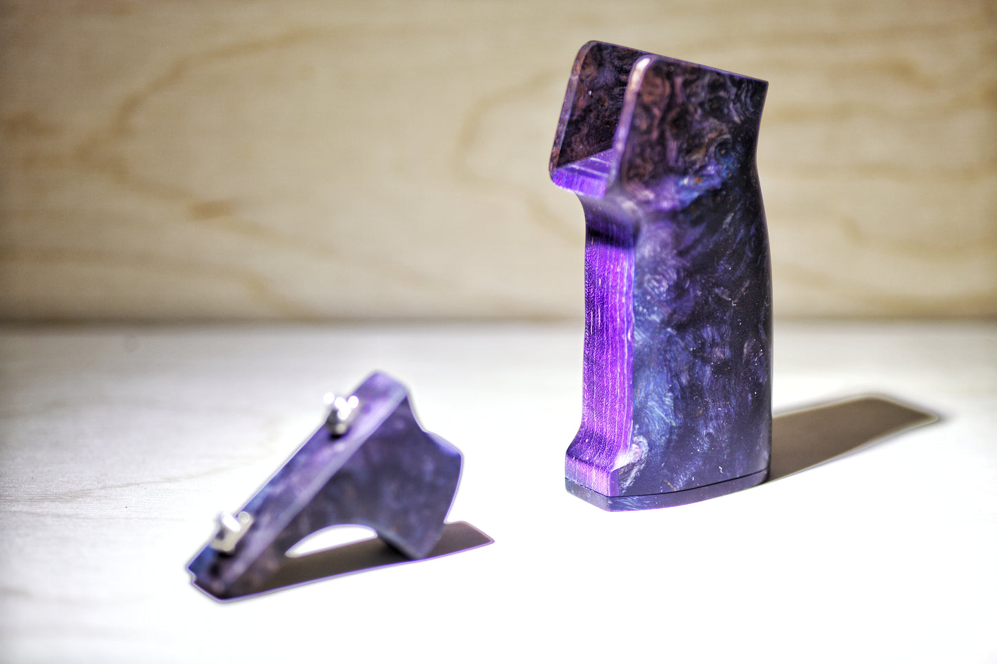 Vitae Precision | Stabilized Wood AEB Grips & Handstop Set