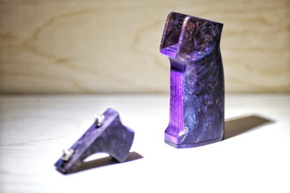 Vitae Precision | Stabilized Wood AEB Grips & Handstop Set